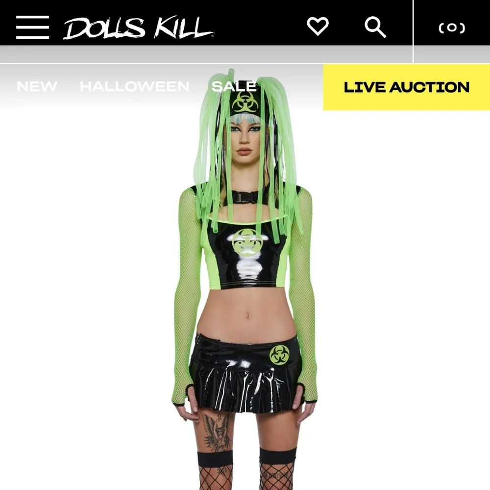 NWT Dolls Kills Costume - Picture 2 of 3